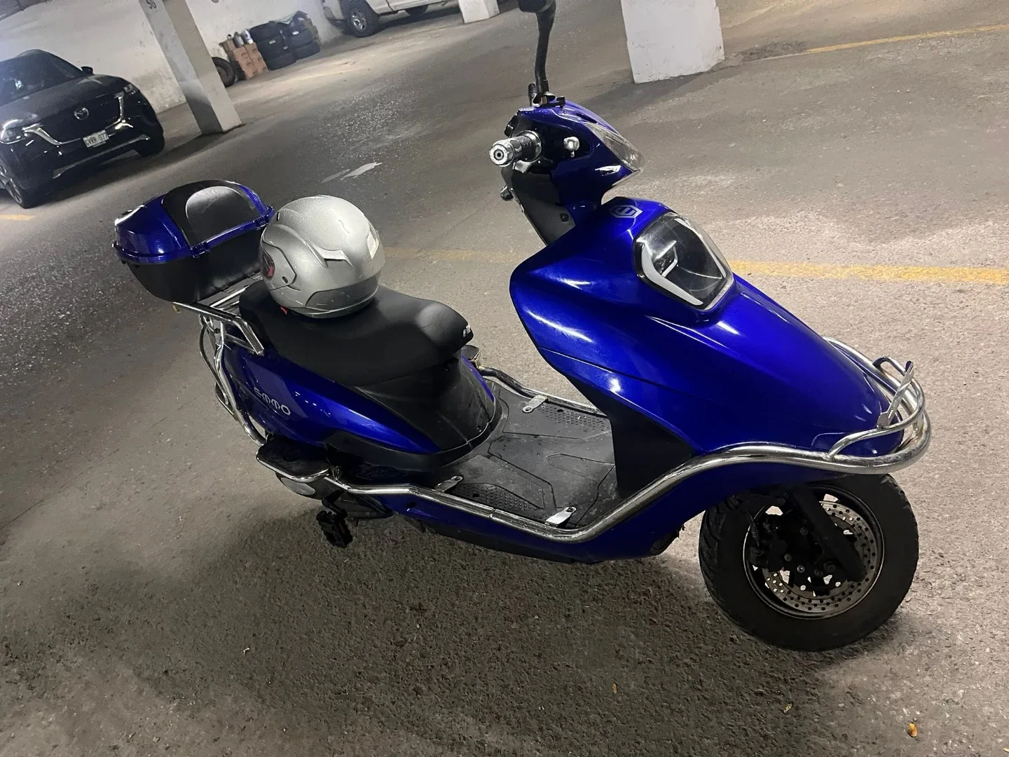 Blue Electric Scooter image indicator(3)