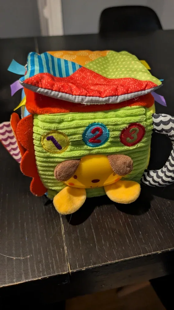 VTech Soft & Smart Sensory Cube baby toy image indicator(3)