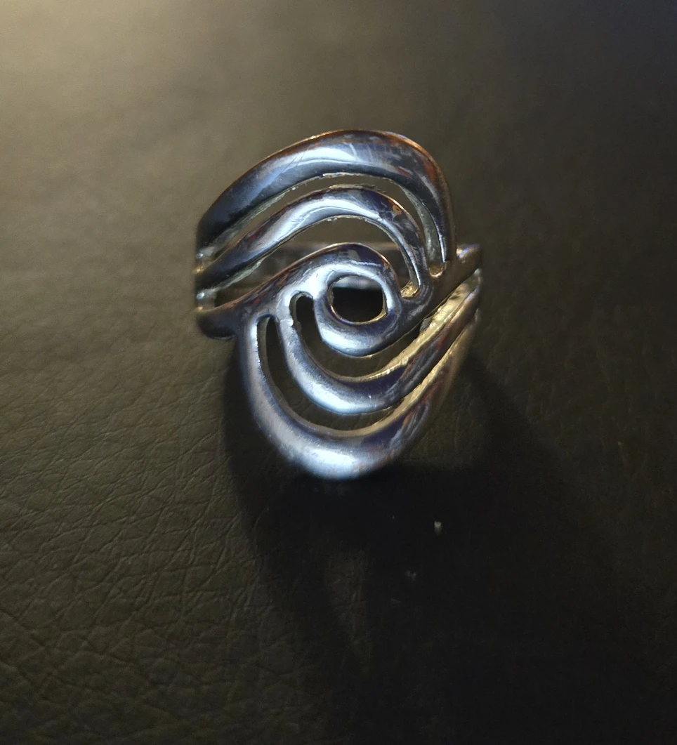 Silver Tone Fashion Ring - photo 2