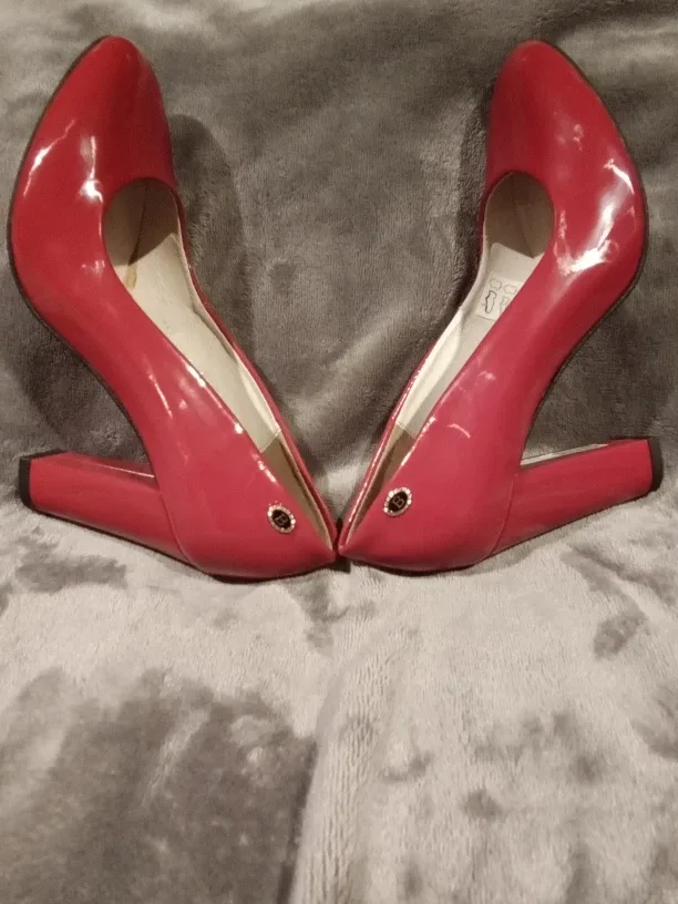 Baldaccini Patent Leather  Red Heels - Size 6 image indicator(3)