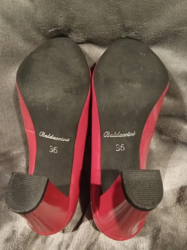Baldaccini Patent Leather  Red Heels - Size 6 image indicator(7)