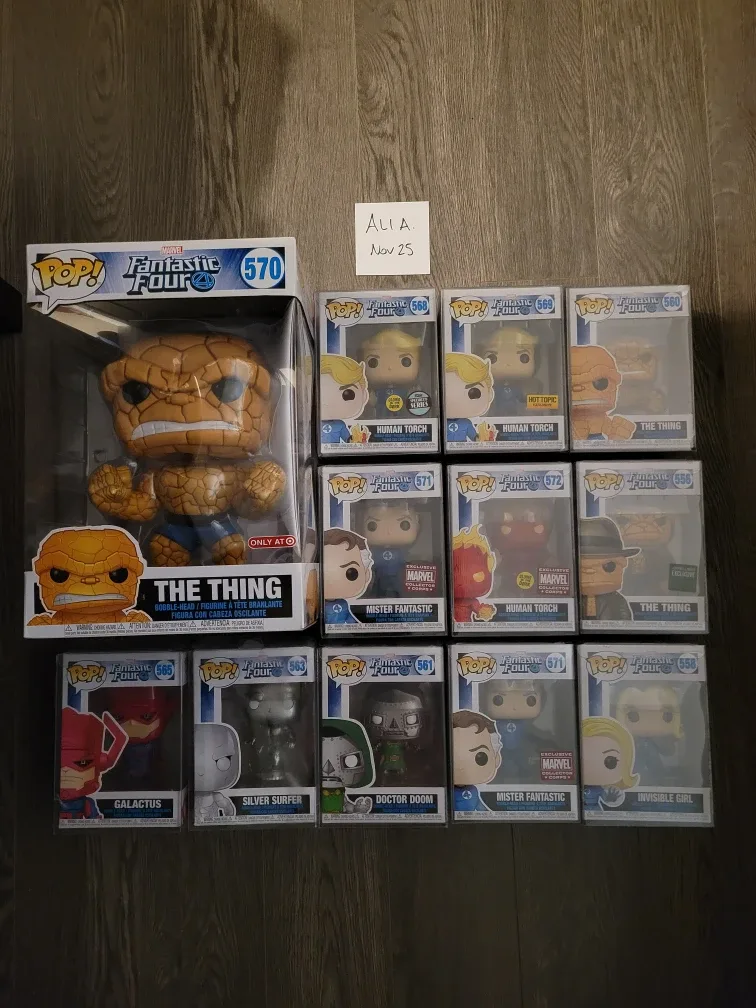 Funko POP! Fantastic Four Collection