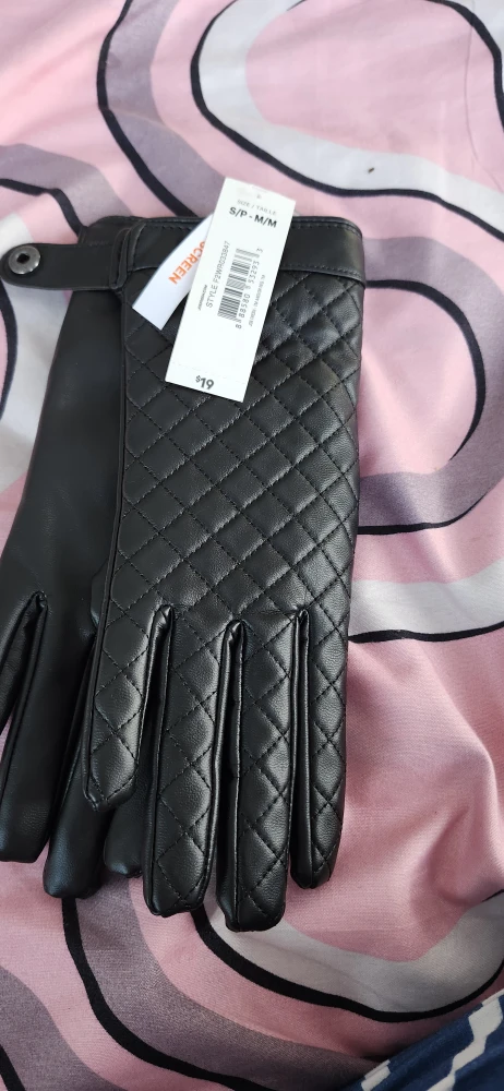 New Black Touchscreen Gloves S/P-M/M