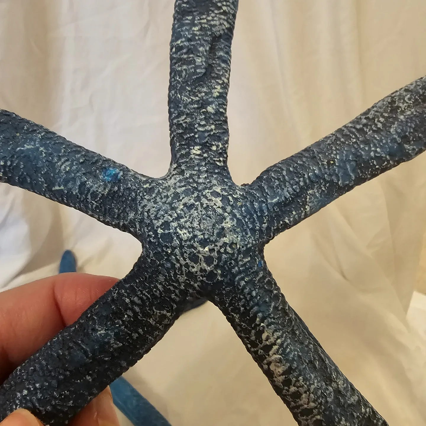 2 Blue and White Starfish Nautical Decoration image indicator(8)