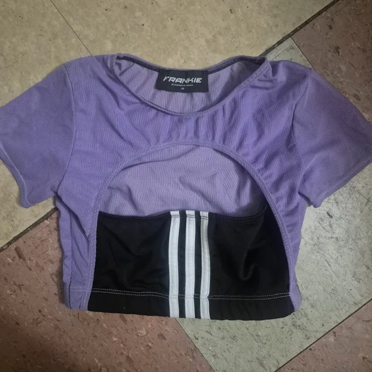 Frankie ReWorked Purple Top - Size XS