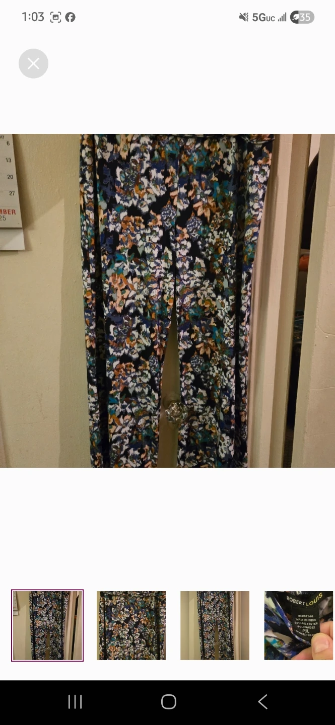 Petite XL colorful women pants - photo 2