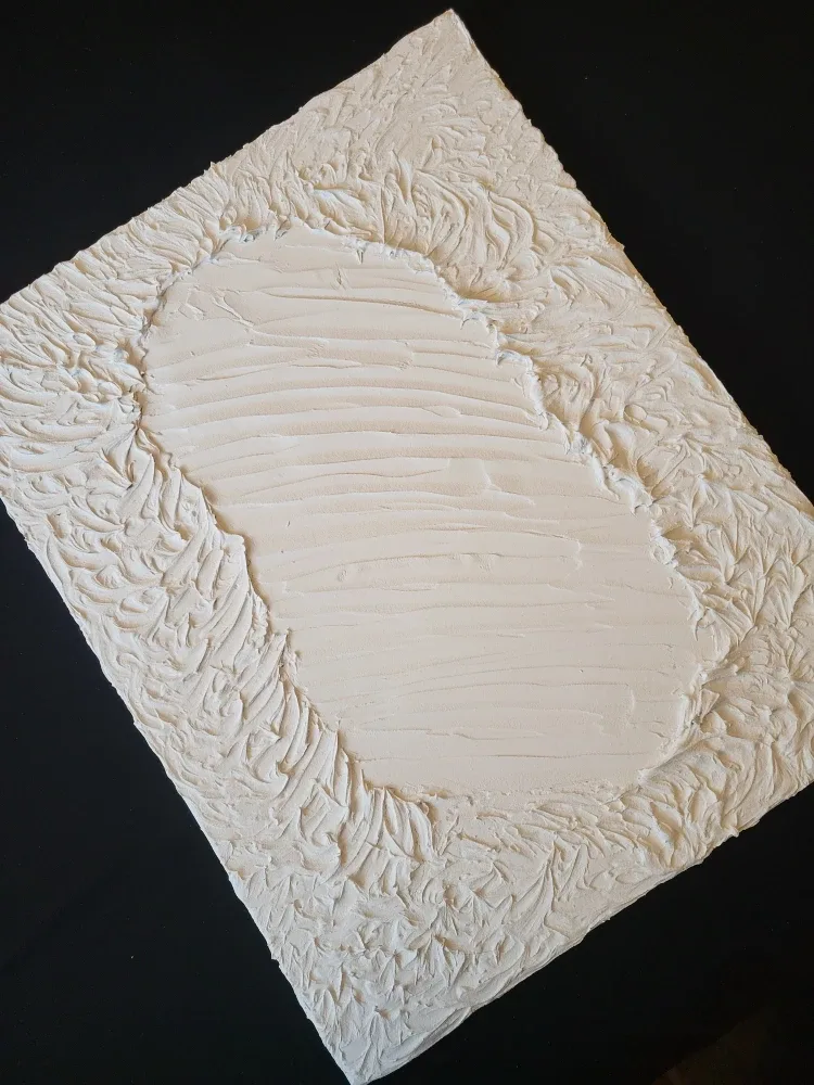 Textured White Wall Art image indicator(3)