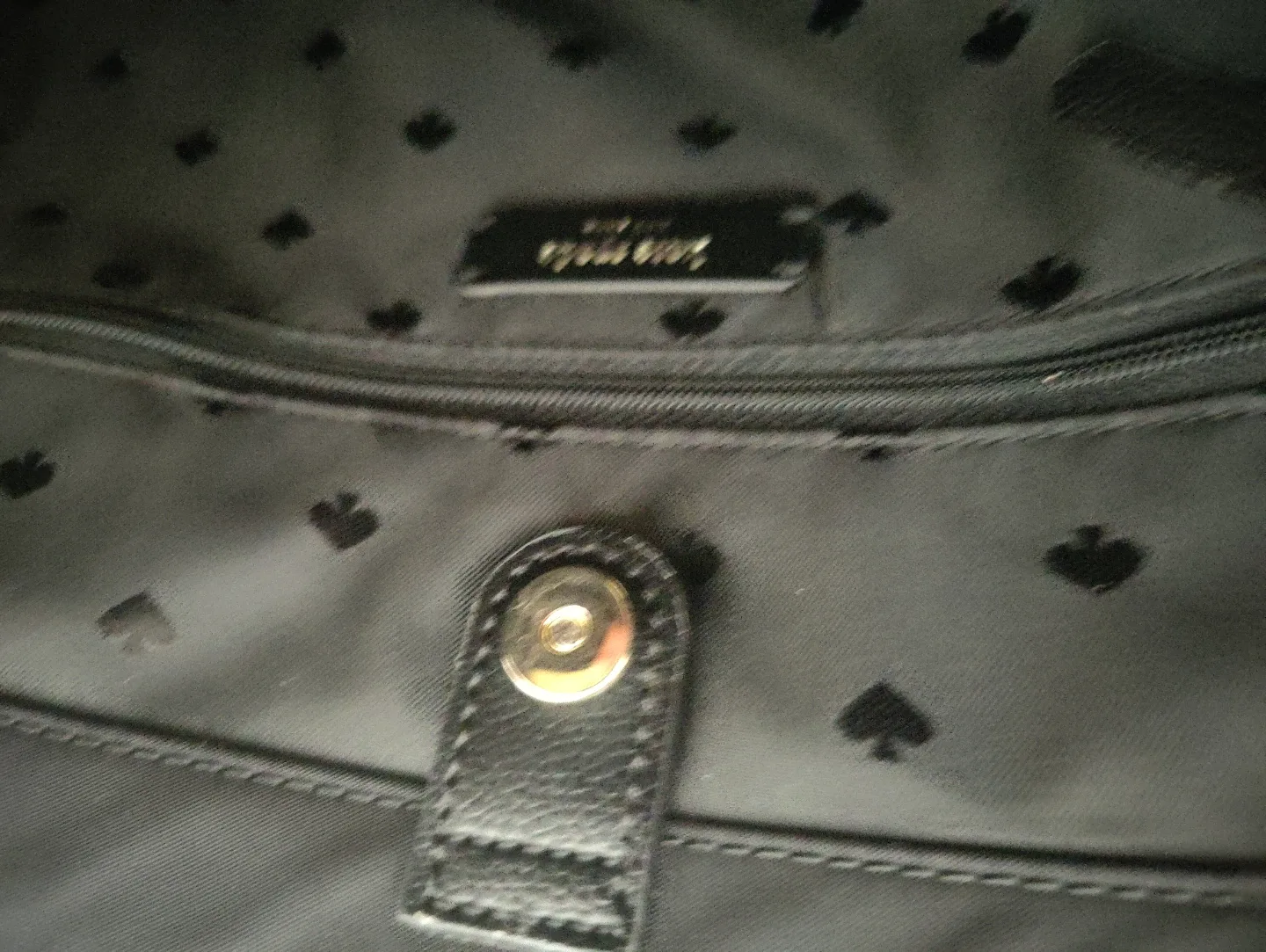 Kate Spade Black Tote Bag image indicator(7)