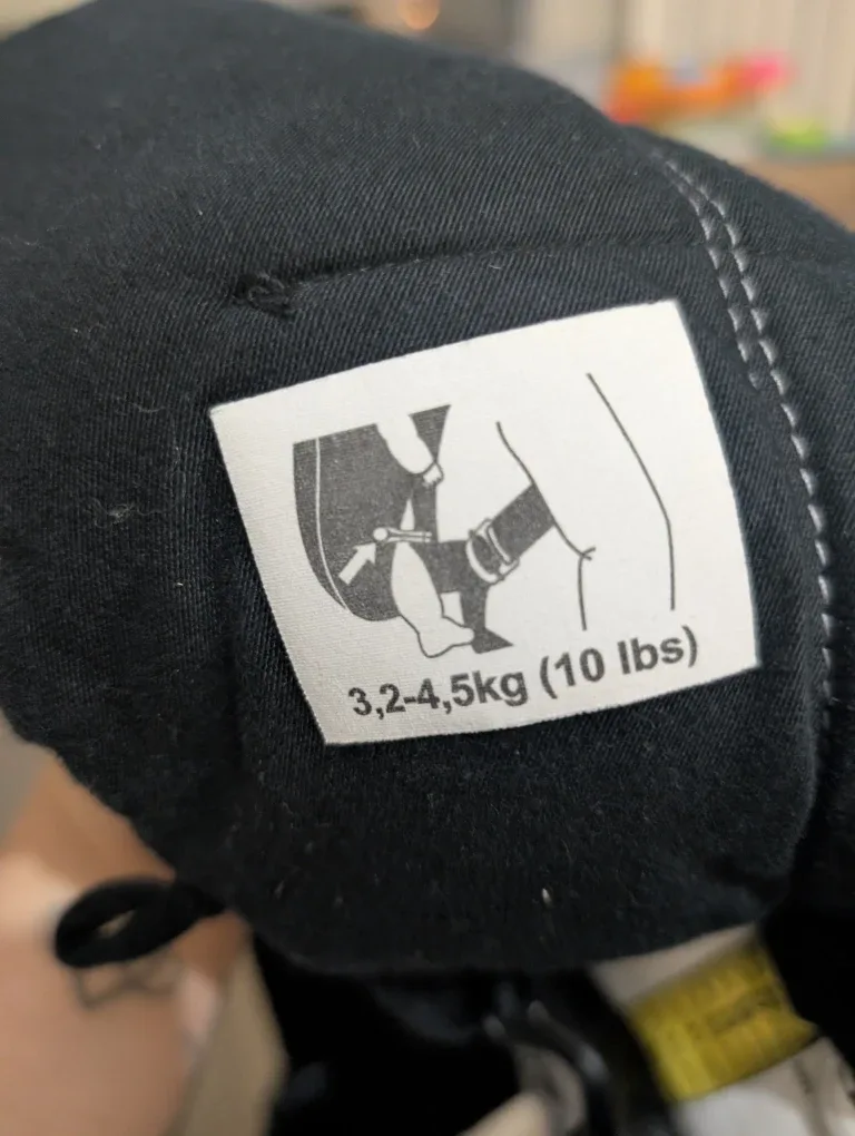 BabyBjorn Baby Carrier Mini - Black image indicator(4)