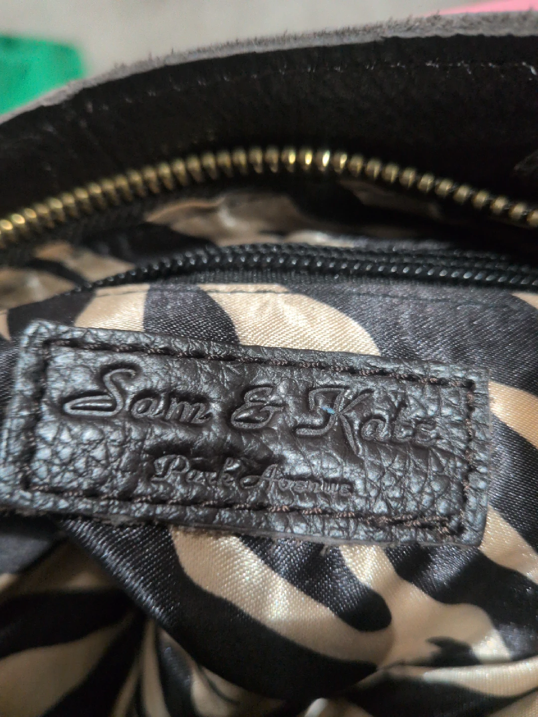 Sam & Kate Park Avenue Brown Leather Bag - photo 3