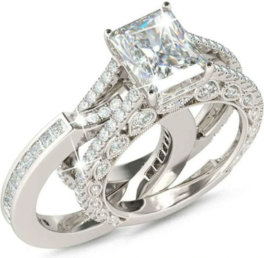 Fashion 2pc Ring Set