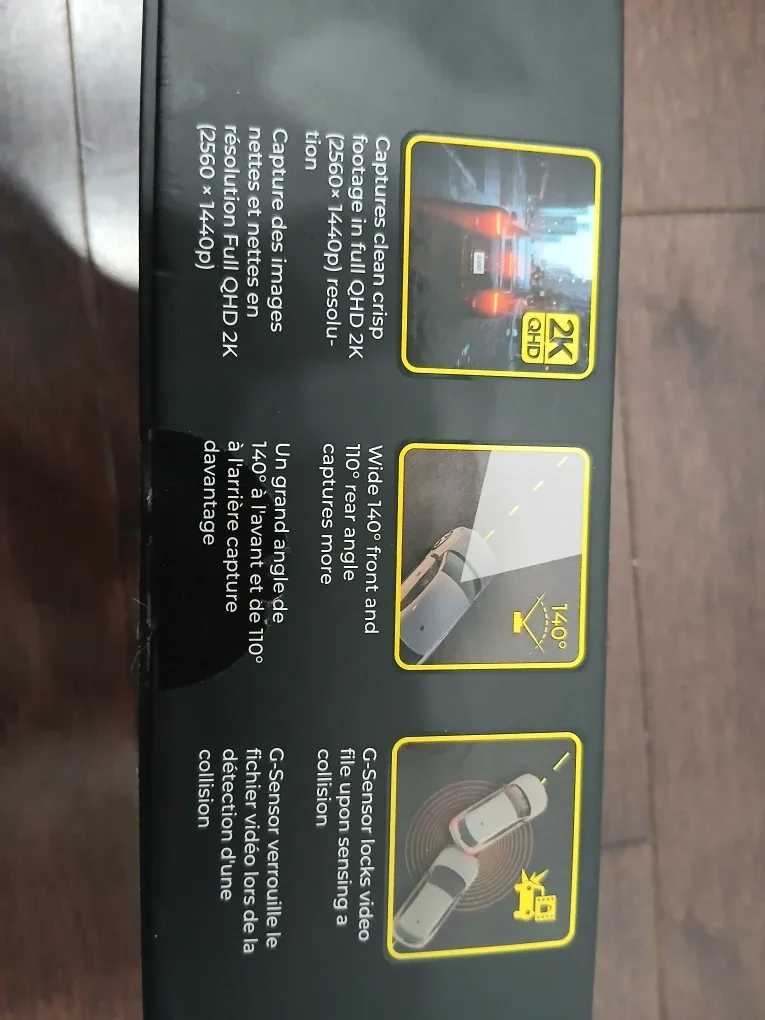 GekoGear Orbit D220 2K Dash Cam - New in Box! image indicator(2)