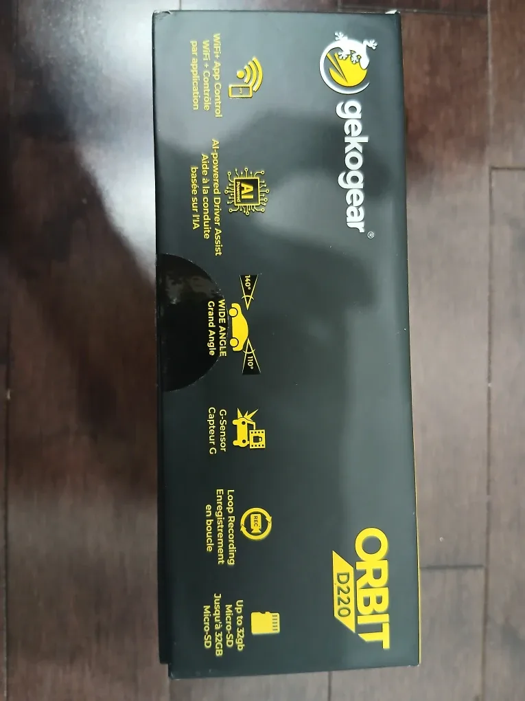 GekoGear Orbit D220 2K Dash Cam - New in Box! image indicator(3)