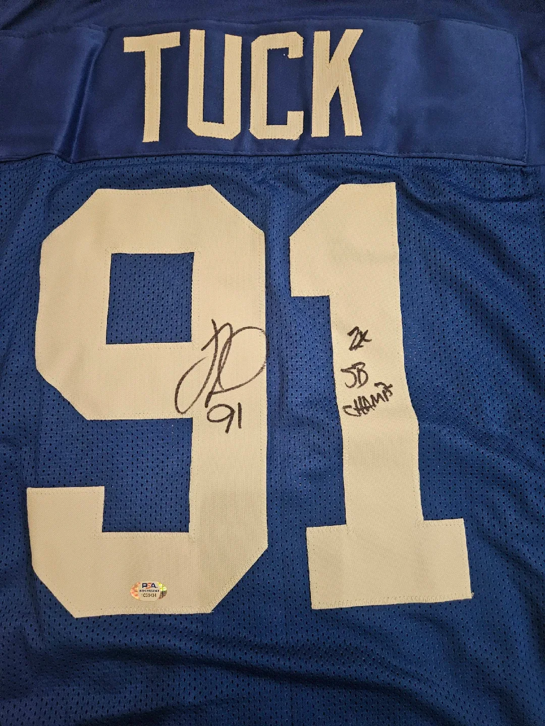 Justin Tuck Jersey