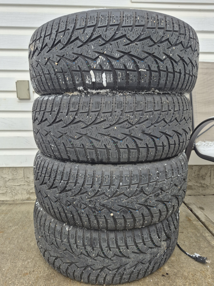 235/55r19 Set of 4 Winter Tires for sale - photo 4