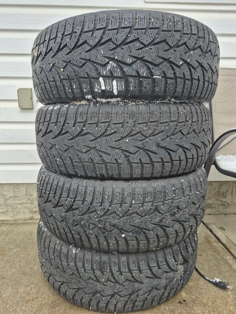 235/55r19 Set of 4 Winter Tires for sale image indicator(4)