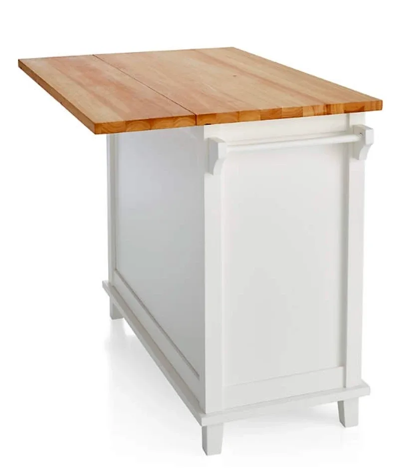 Crate and Barrel Belmont Kitchen Island / Cart for sale image indicator(2)