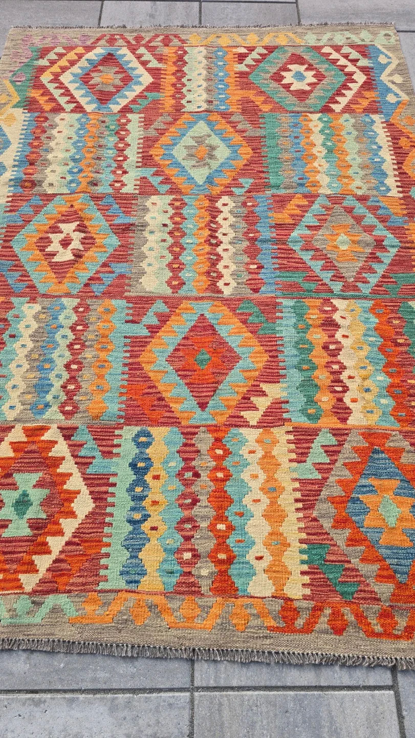 Colorful Area Rug 6.11×4.11 ft image indicator(4)