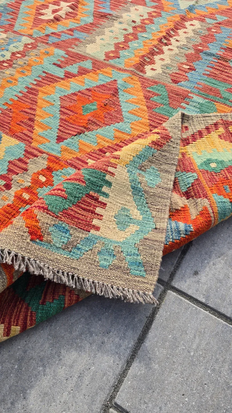 Colorful Area Rug 6.11×4.11 ft image indicator(8)