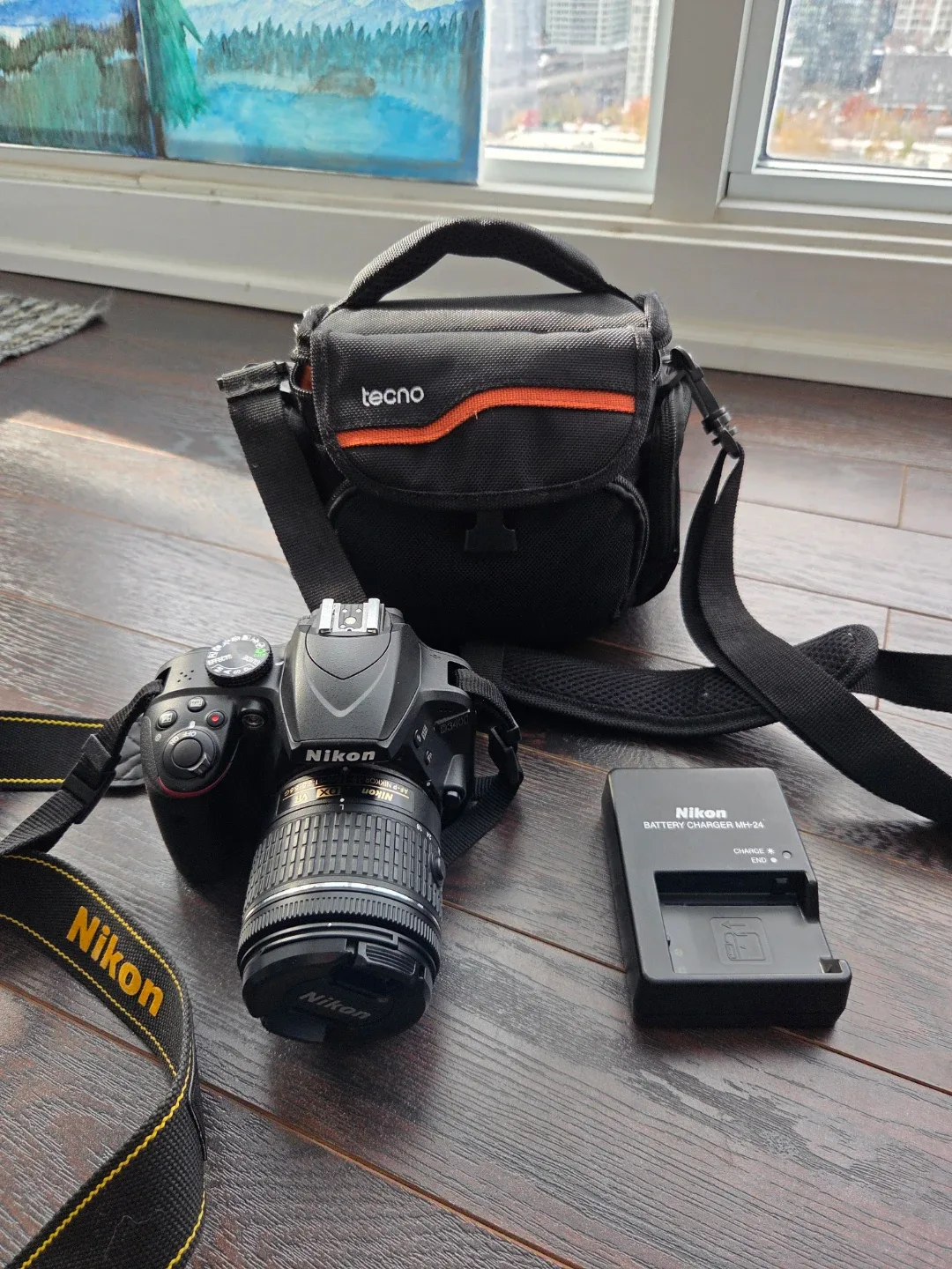 Nikon D3400 DSLR Camera with Carry Bag thumbnail