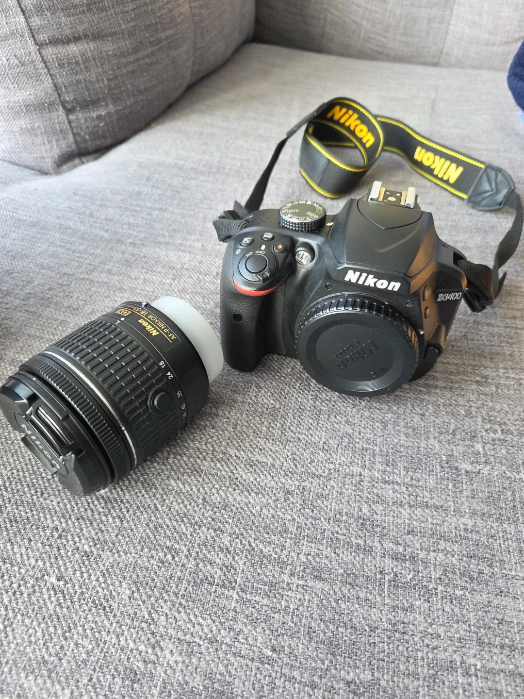 Nikon D3400 DSLR Camera with Carry Bag image indicator(3)