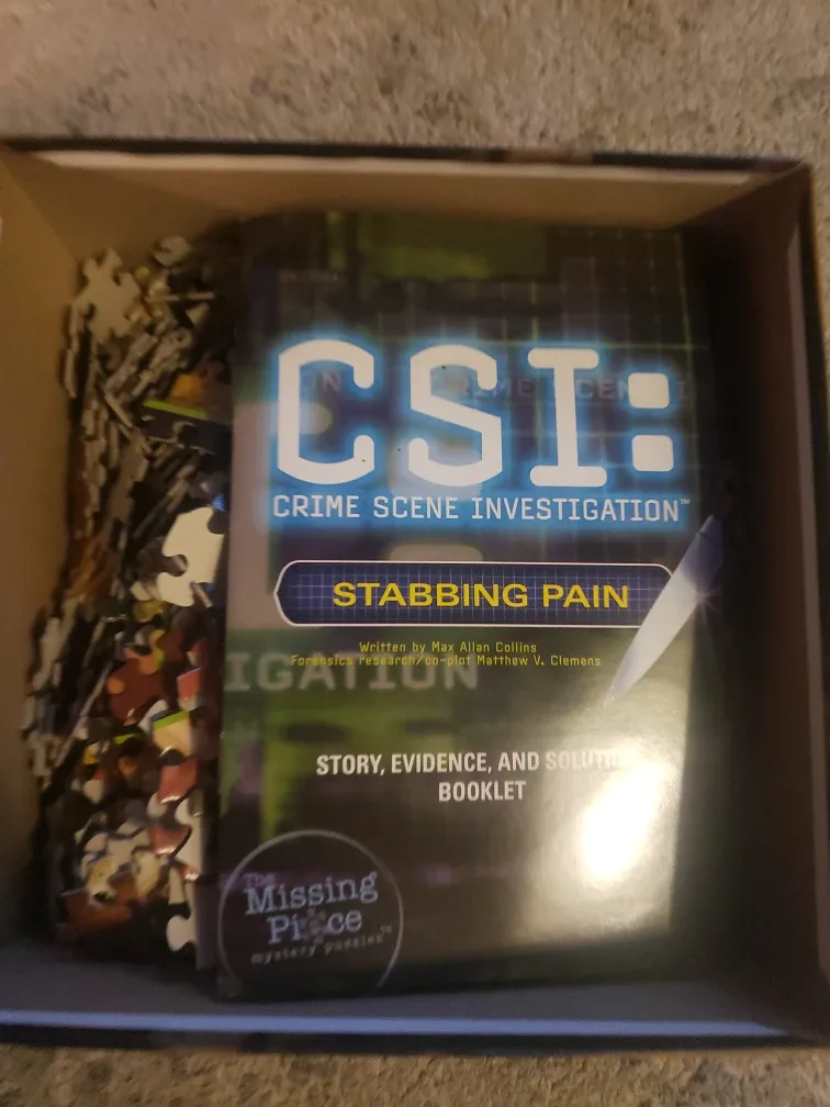 CSI: Stabbing Pain 750-Piece Jigsaw Puzzle image indicator(2)
