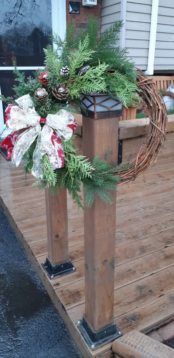 Weekend sale !! Christmas Real greenery Wreath image indicator(5)