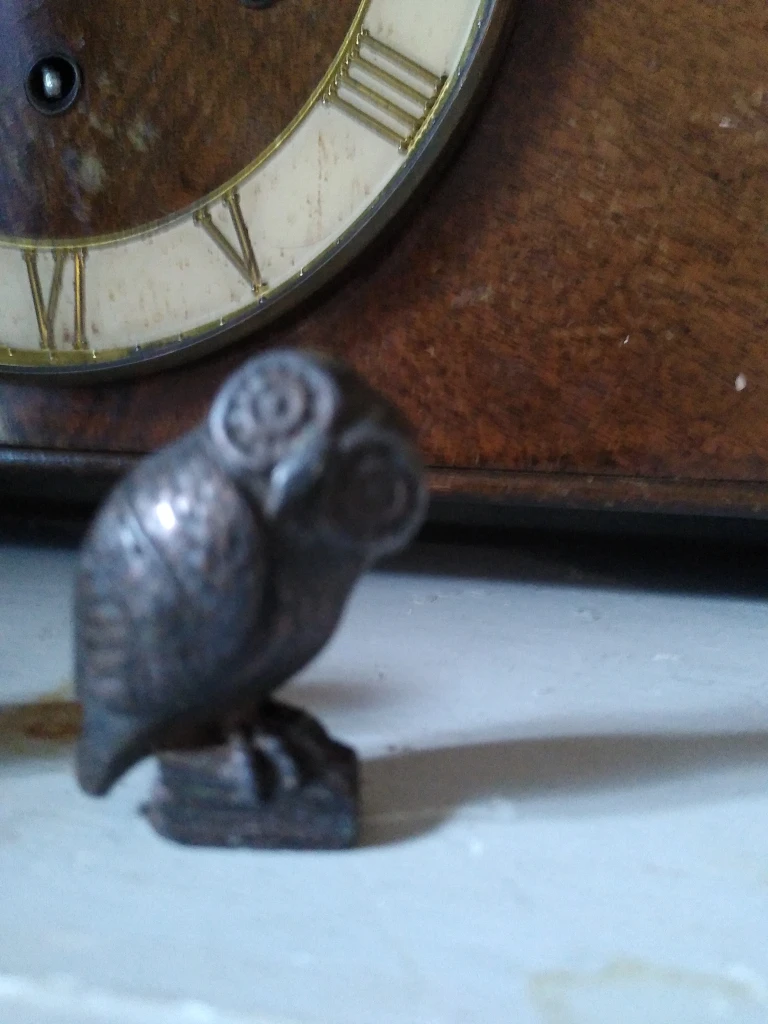 set of three collectible owls - photo 4