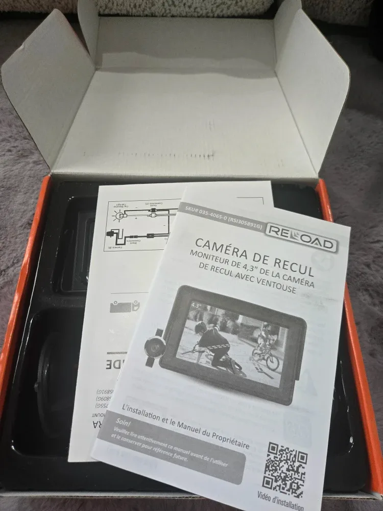 Reload 4.3" Camera de Recul Monitor - New image indicator(2)