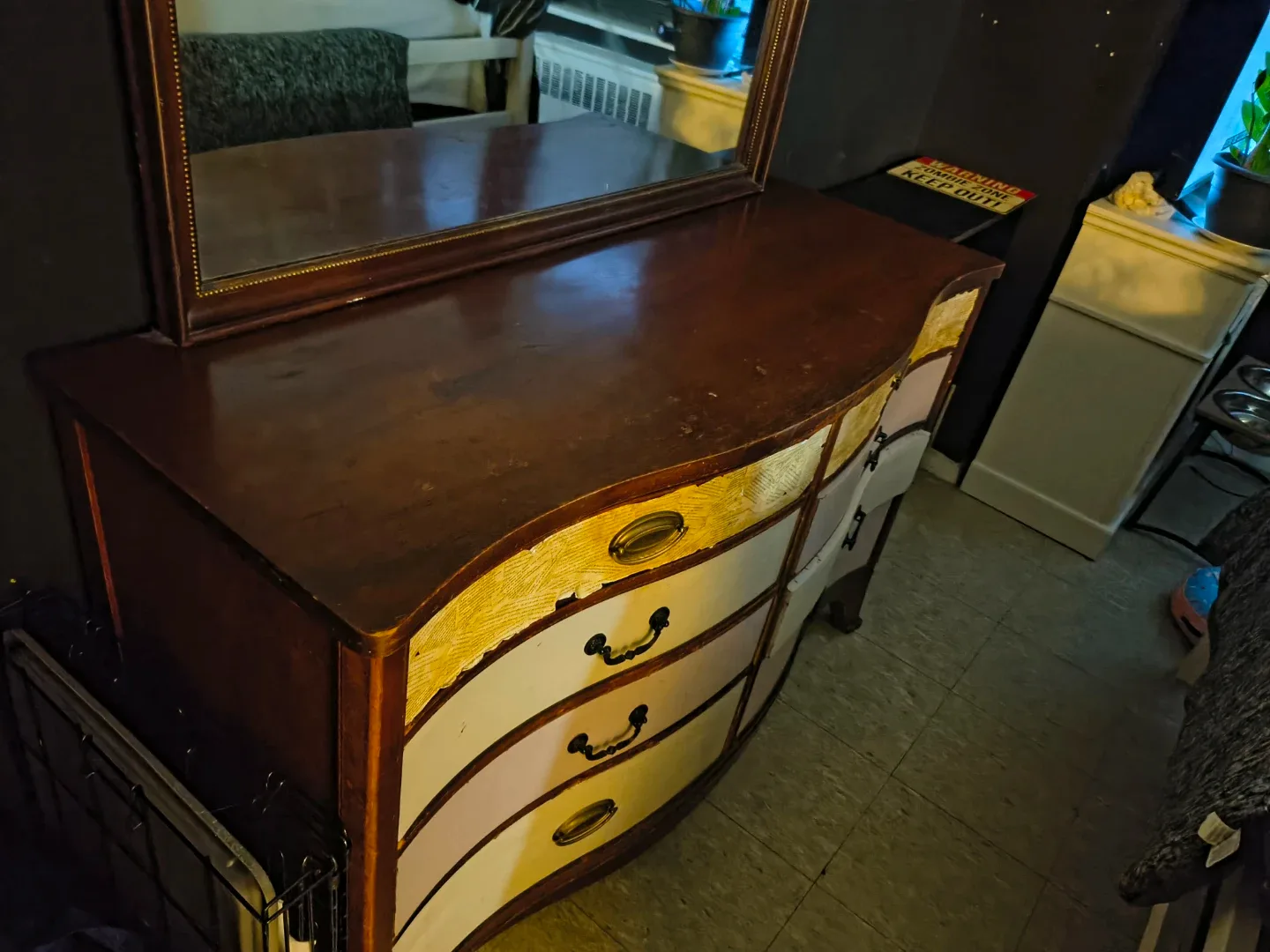 Vintage Wooden Dresser image indicator(3)