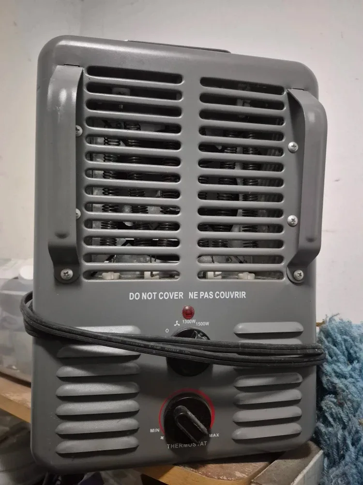 Grey Space Heater