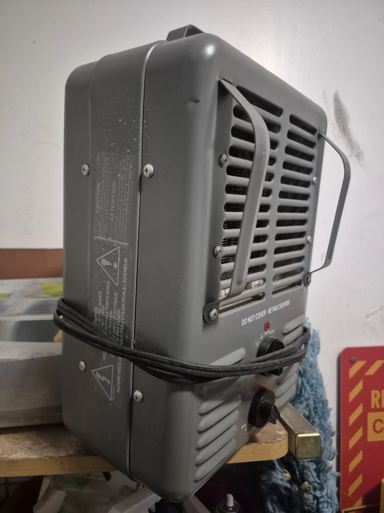 Grey Space Heater - photo 3