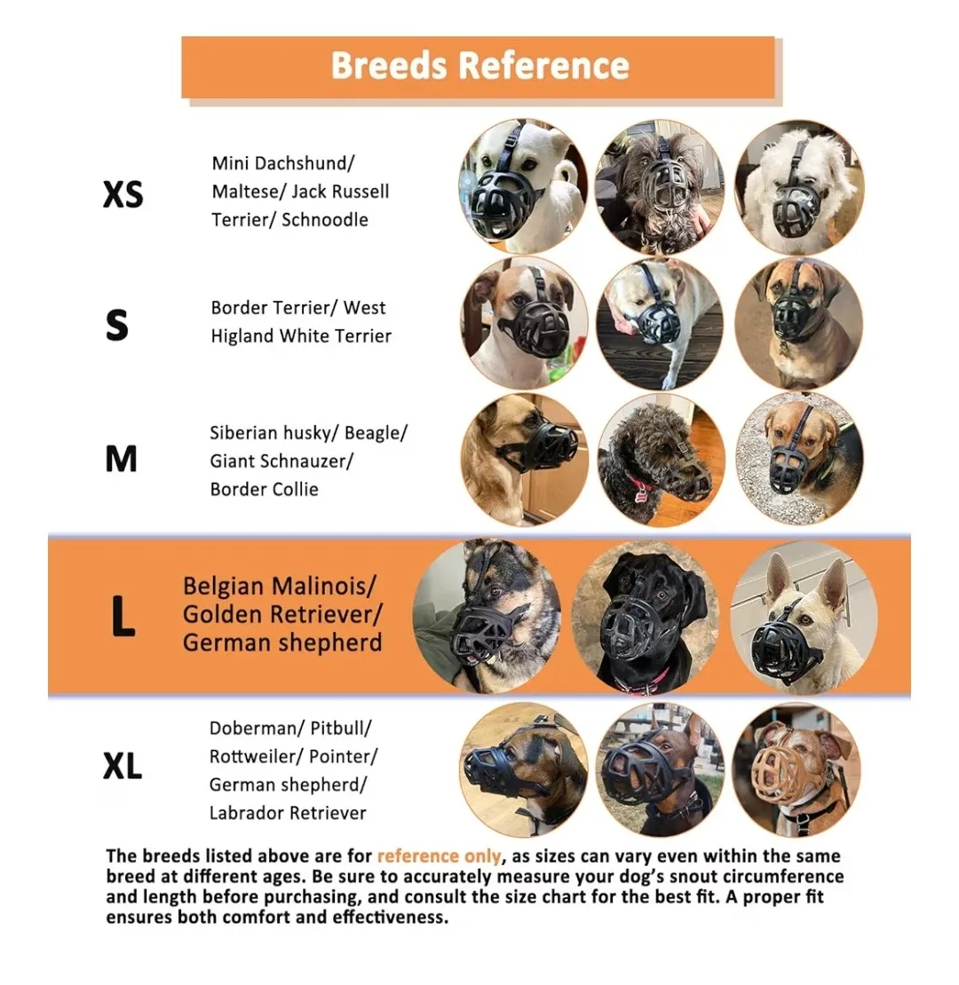 Dog Muzzle - Size Large image indicator(6)