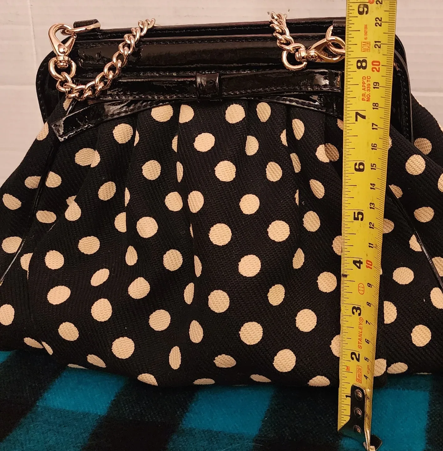 Kate Spade Black Polka Dot Purse image indicator(3)
