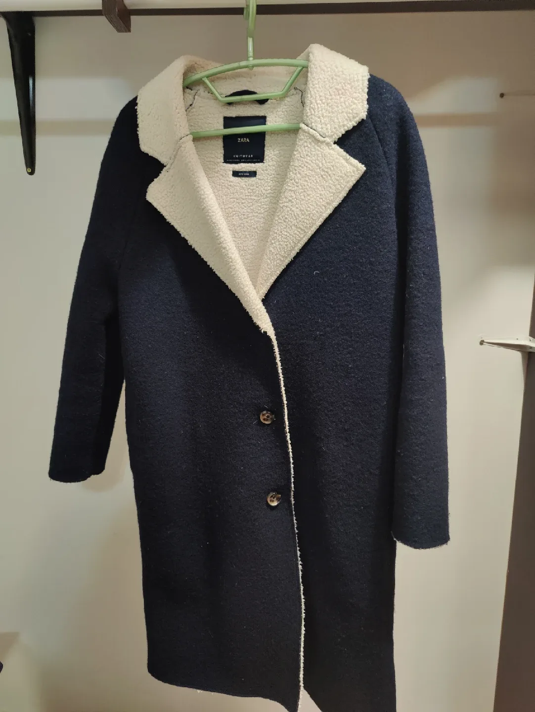 Zara Knitwear Coat - Size S thumbnail