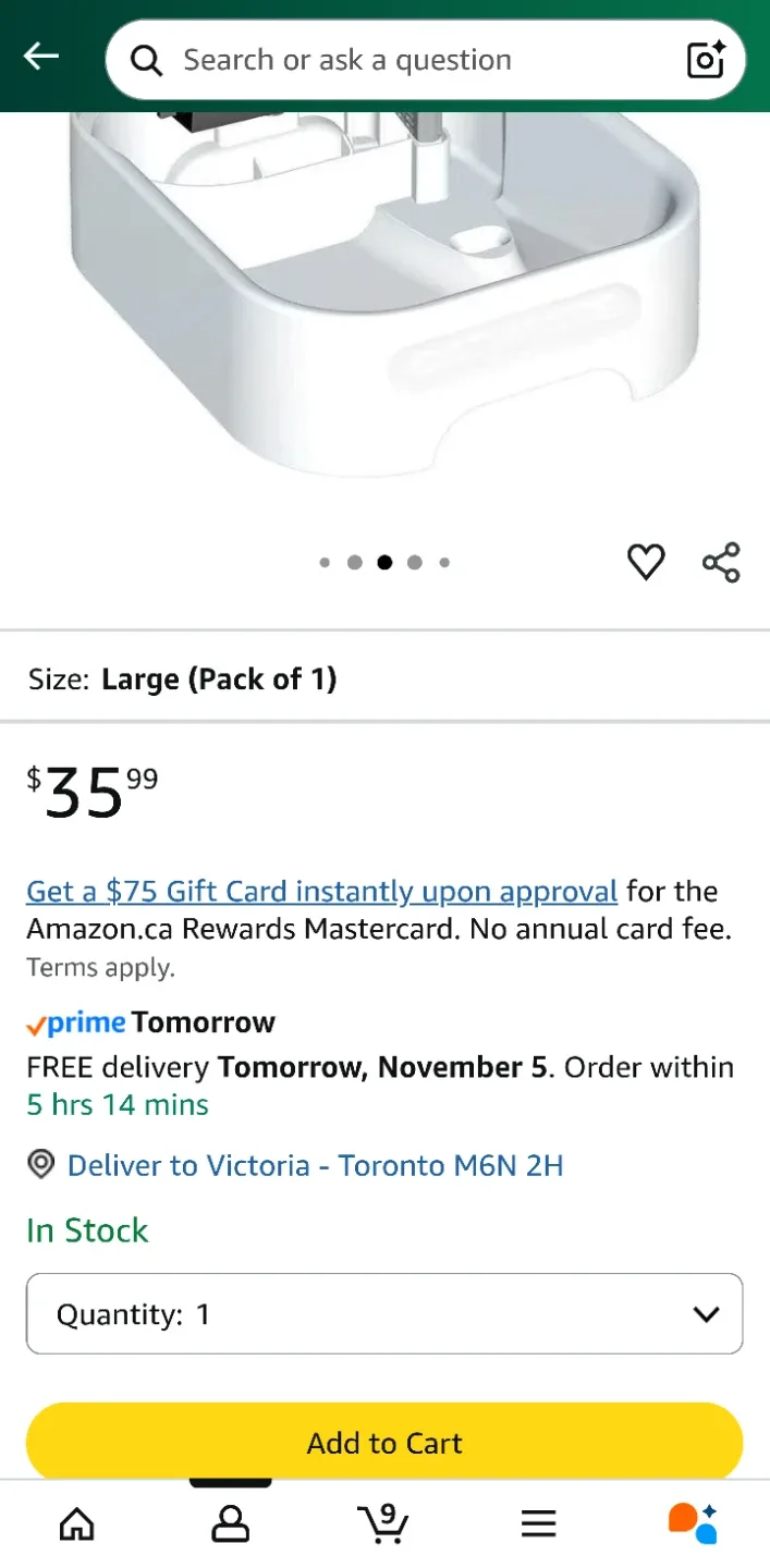 Pet Fountain - Cat Mate 3-Level, 70 fl. oz. image indicator(4)