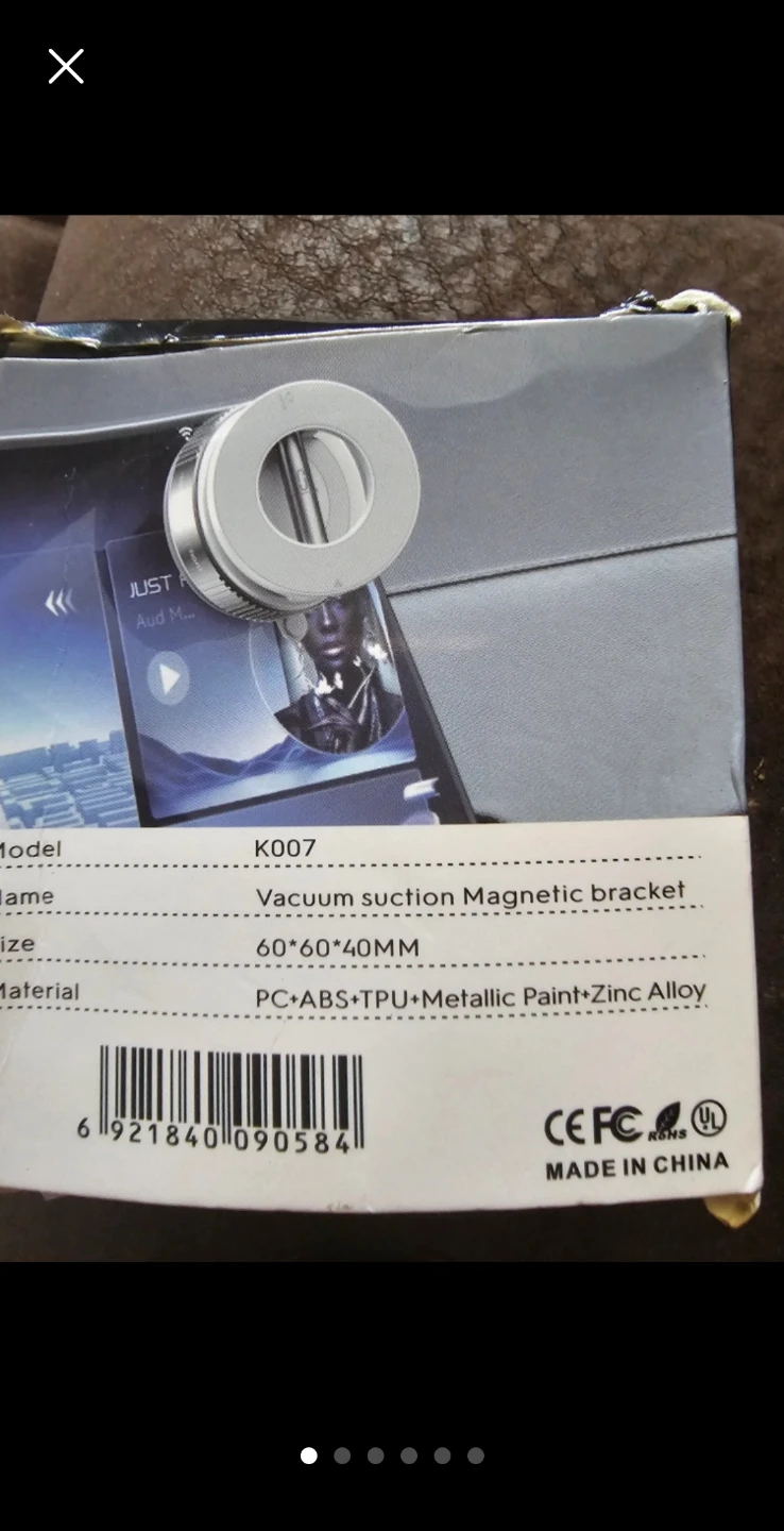 Bluetooth speaker headphones, car phone mount - photo 2