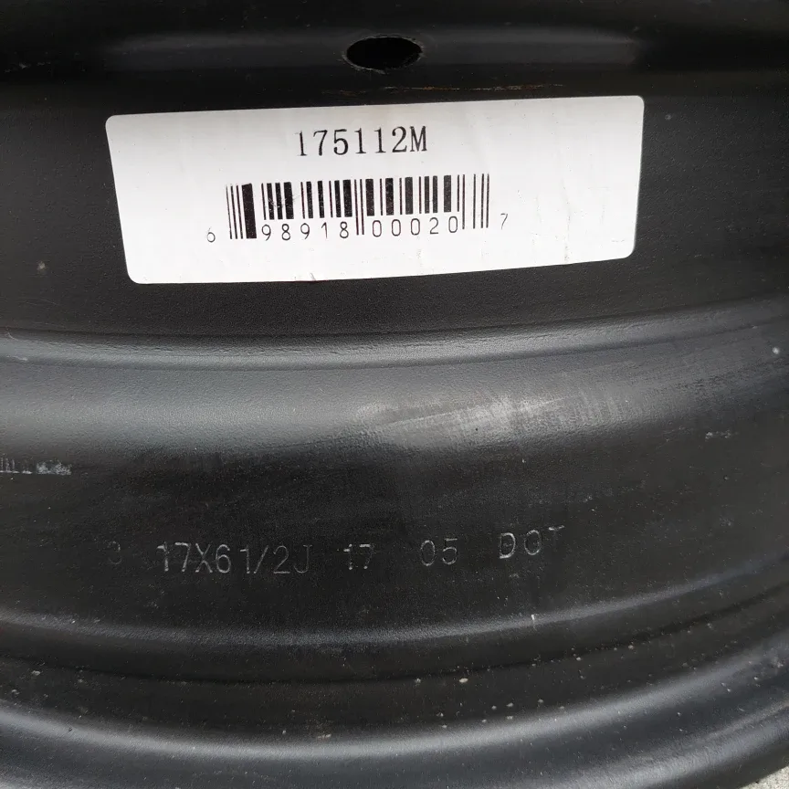 17X6 1/2 - Four Steel Wheel Rims - winter image indicator(2)