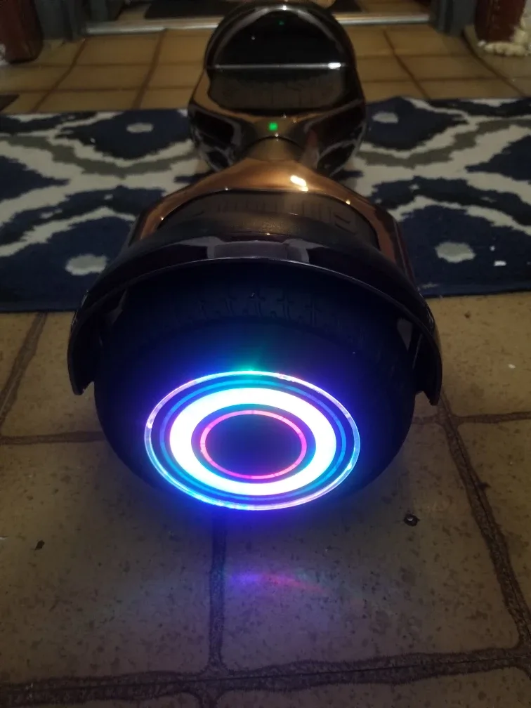 Hoverboard with LED Lights image indicator(3)