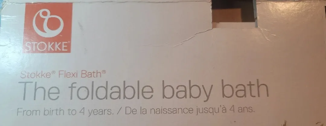 Stokke Flexi Bath - Foldable Baby Bath white (Birth to 4) image indicator(2)