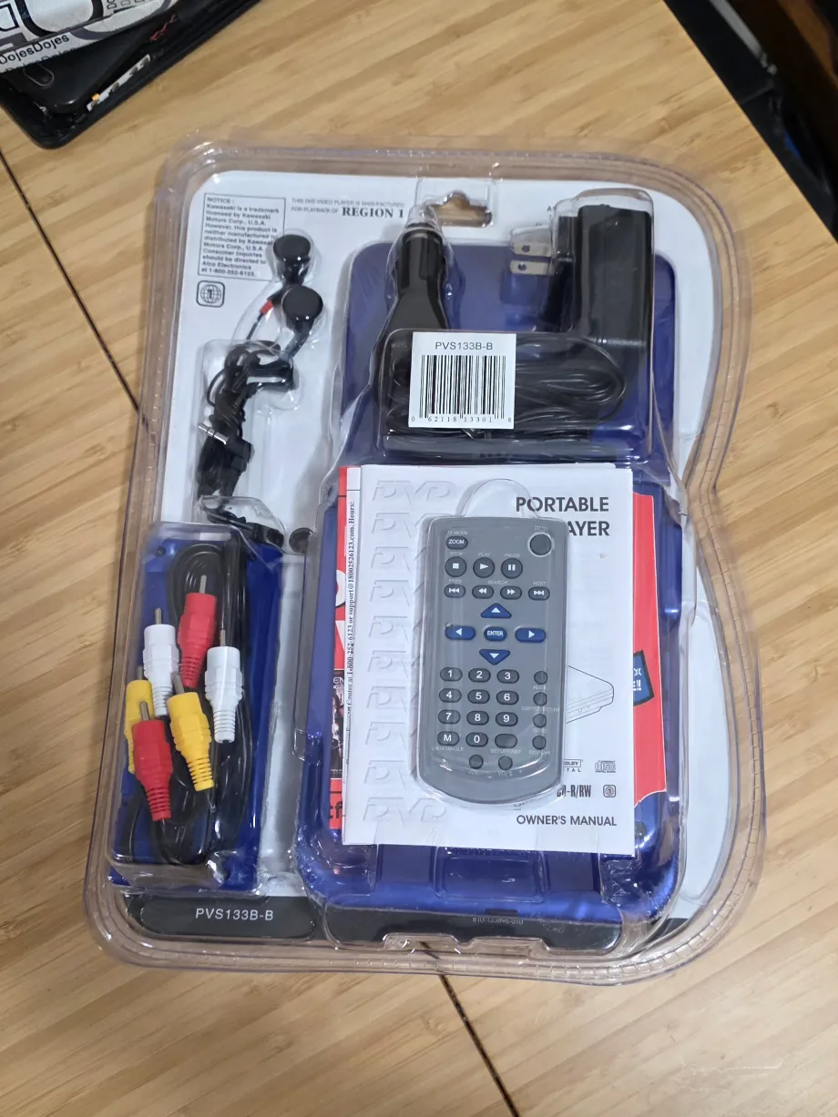 New Kawasaki 3.5" Portable DVD Player image indicator(2)