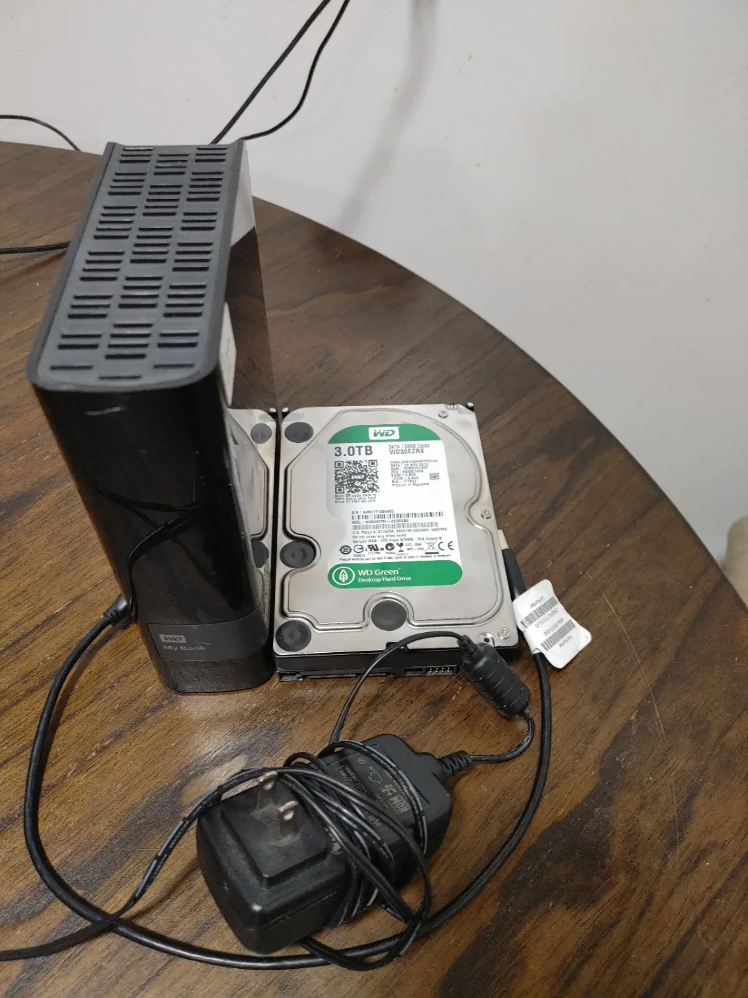 WD My Book 4TB External Hard Drive + 3TB HDD