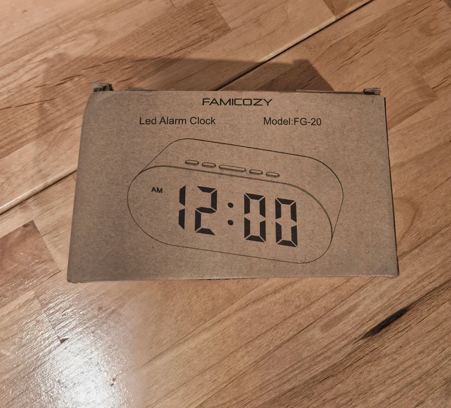 Simple Easy to Use Digital Alarm Clock Small Compact image indicator(5)