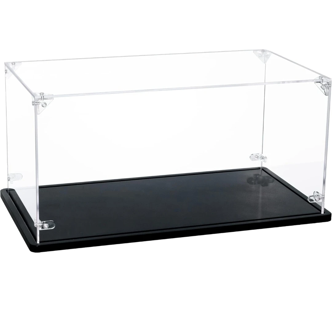 Acrylic Clear Display Case 3mm Thick 38x20x20cm Large