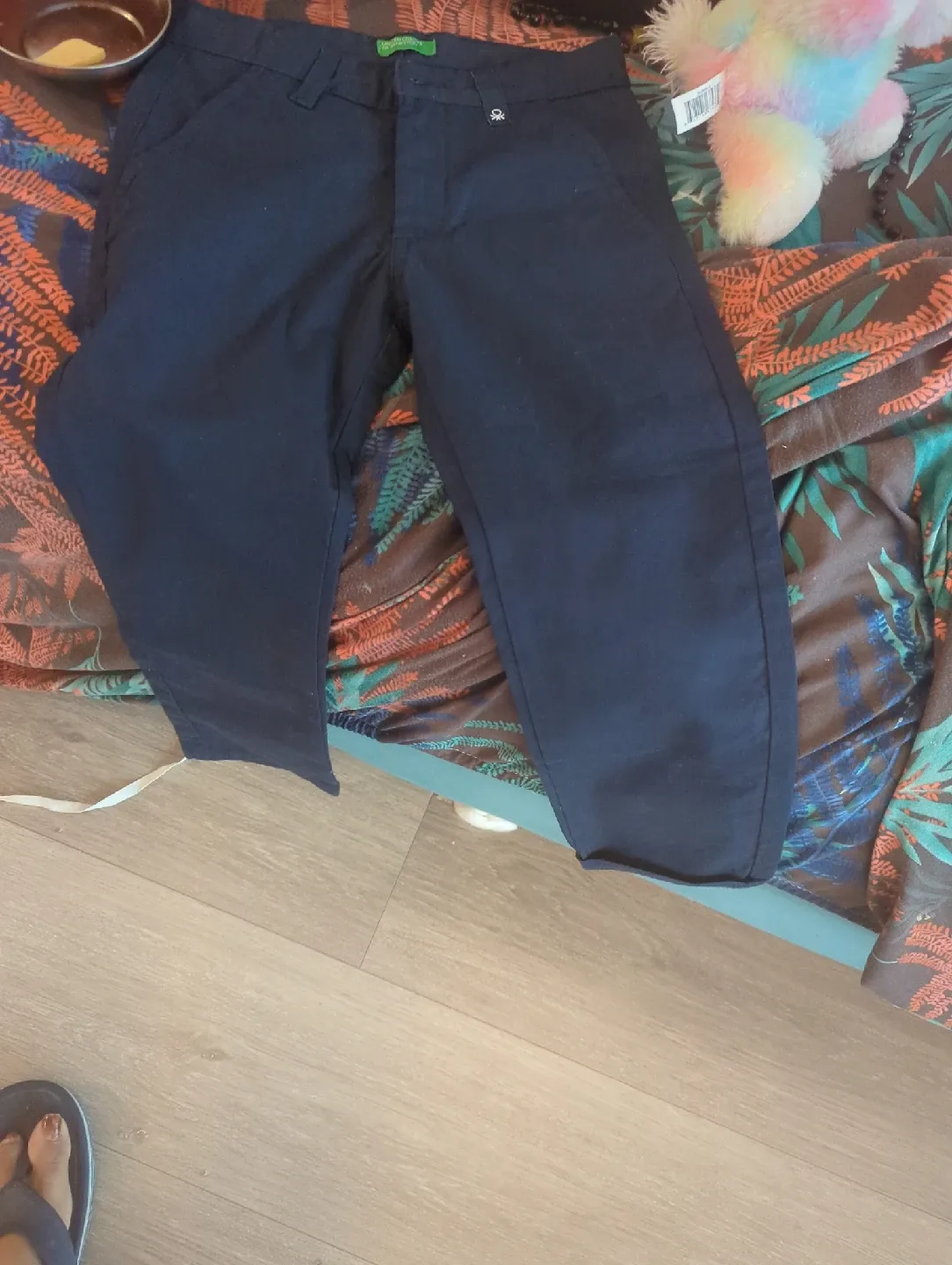 Benetton Navy Blue Pants