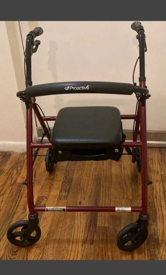 (Free Delivery) Proactive Walker with Seat image indicator(2)