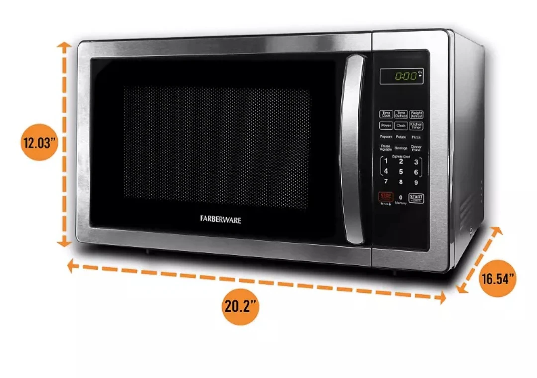 Farberware Classic 1.1 Cu Ft Microwave - photo 3