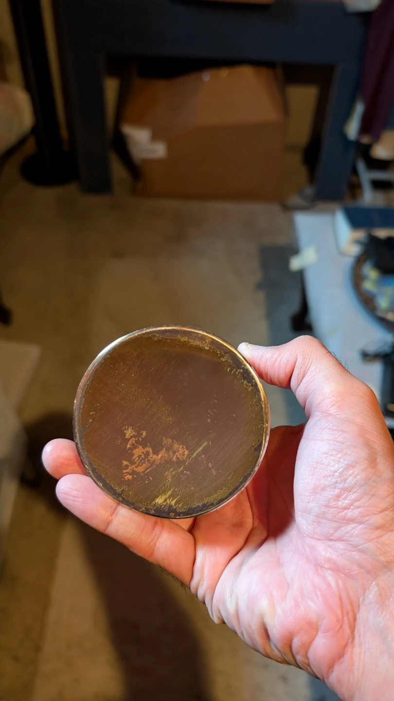 Metal Cup with Gold Pattern - photo 4