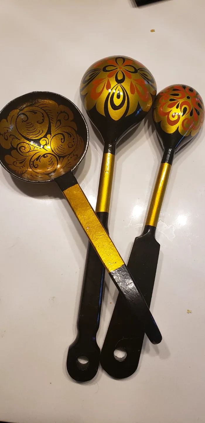 Hand Painted Russian Spoons image indicator(3)