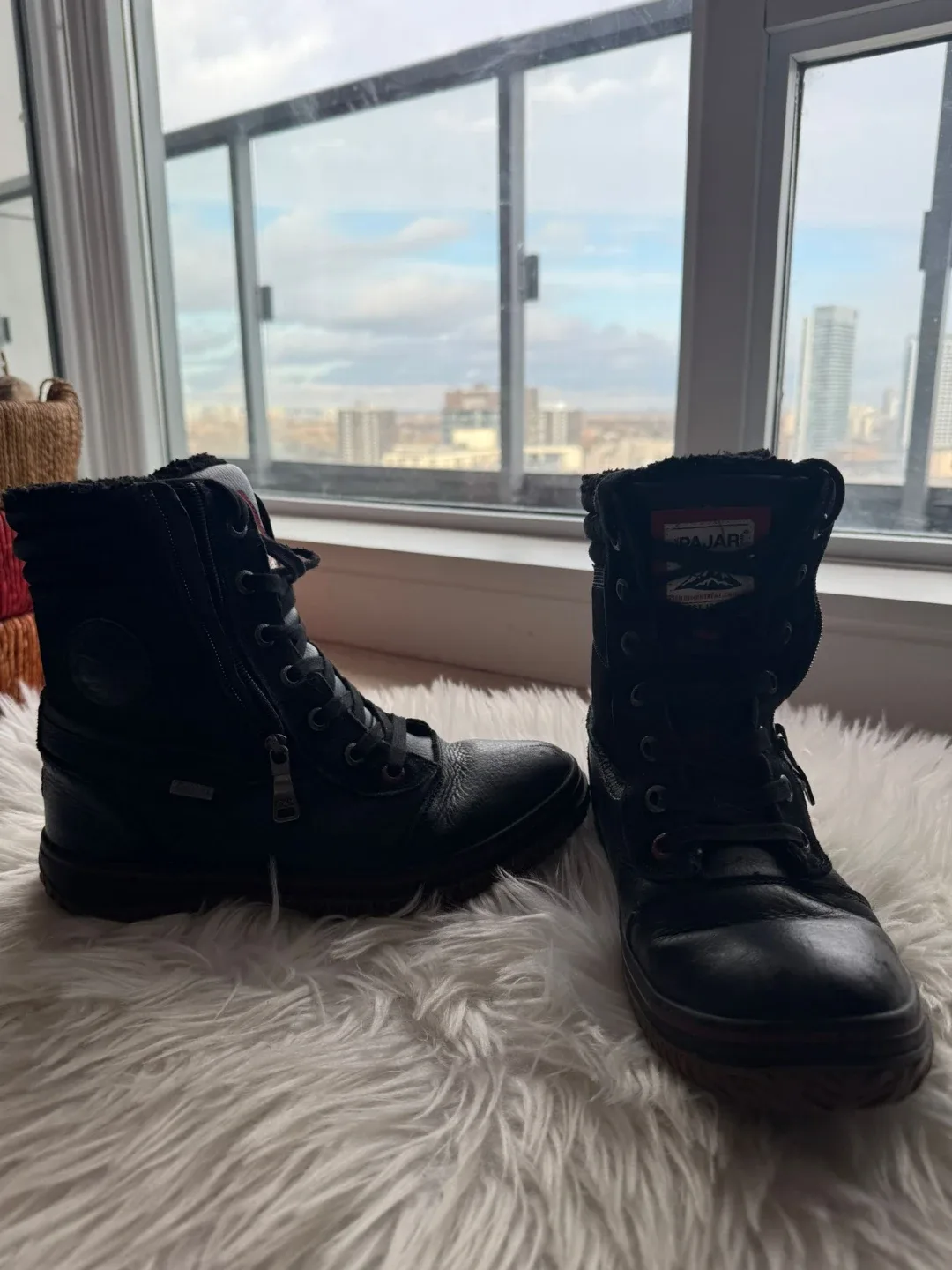 Pajar Black Winter Boots